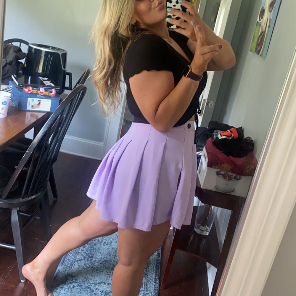 Purple Tennis Skirt